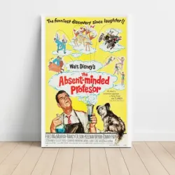 The Absent-Minded Professor (1961) Fine Art Movie Poster