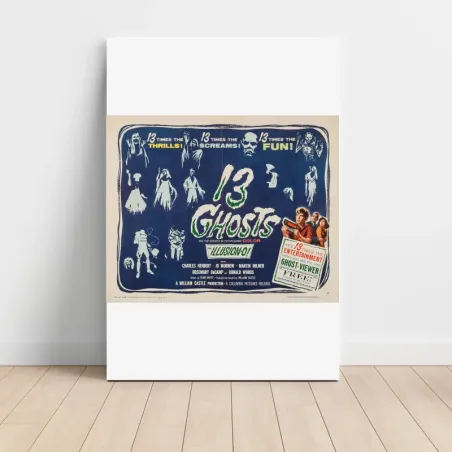13 Ghosts (1960) Fine Art Movie Poster