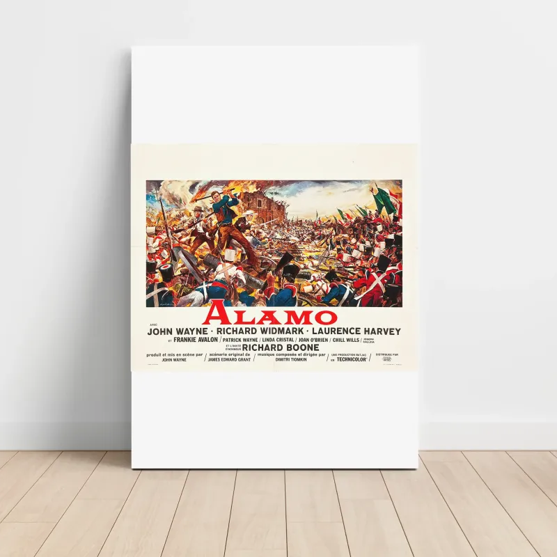 The Alamo (1960) Fine Art Movie Poster