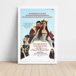 Anne of the Thousand Days (1969) Fine Art Movie Poster