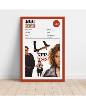 INXS – Kick Fine Art Album Poster Wall Art