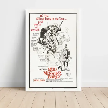 Mad Monster Party (1967) Fine Art Movie Poster