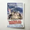 Destroy All Monsters (1968) Fine Art Movie Poster