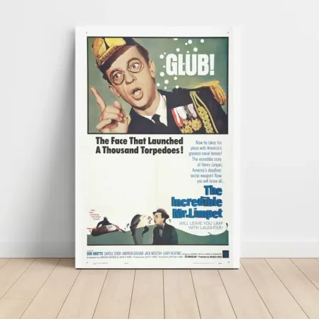 The Incredible Mr. Limpet (1964) Fine Art Movie Poster