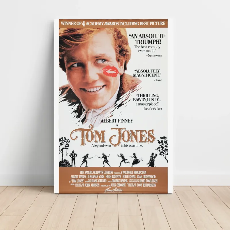 Tom Jones (1963) Fine Art Movie Poster