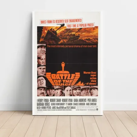 Battle of the Bulge (1965) Fine Art Movie Poster