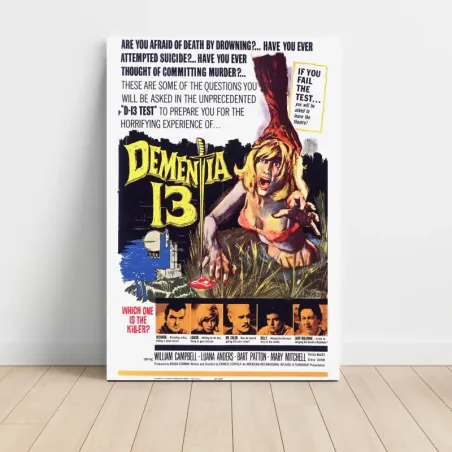 Dementia 13 (1963) Fine Art Movie Poster