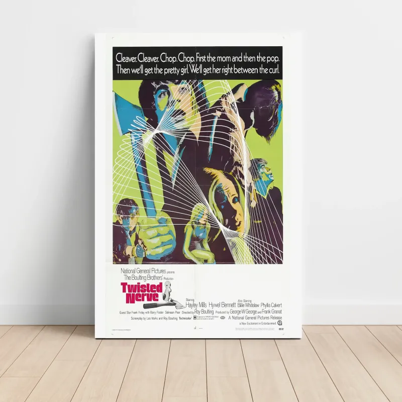 Twisted Nerve (1968) Fine Art Movie Poster