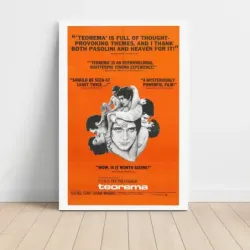 Teorema (1968) Fine Art Movie Poster