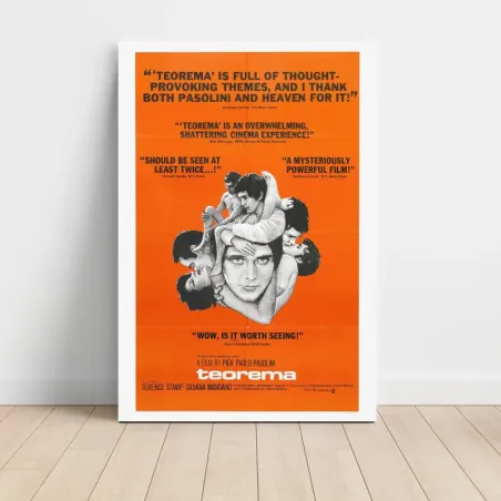 Teorema (1968) Fine Art Movie Poster