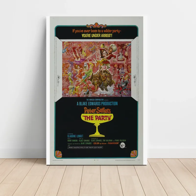 The Party (1968) Fine Art Movie Poster