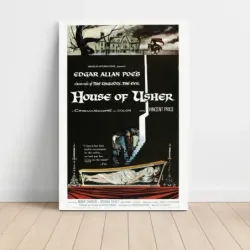 House of Usher (1960) Fine Art Movie Poster