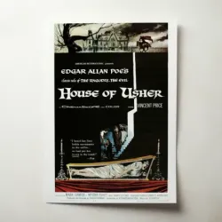 House of Usher (1960) Fine Art Movie Poster