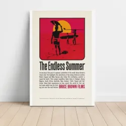 The Endless Summer (1966) Fine Art Movie Poster