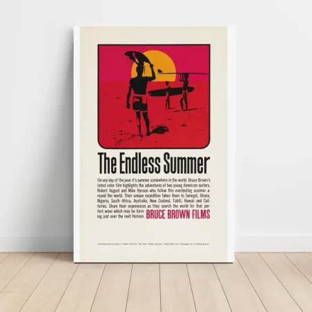 The Endless Summer (1966) Fine Art Movie Poster