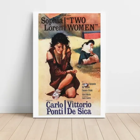 Two Women (1960) Fine Art Movie Poster