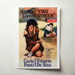 Two Women (1960) Fine Art Movie Poster
