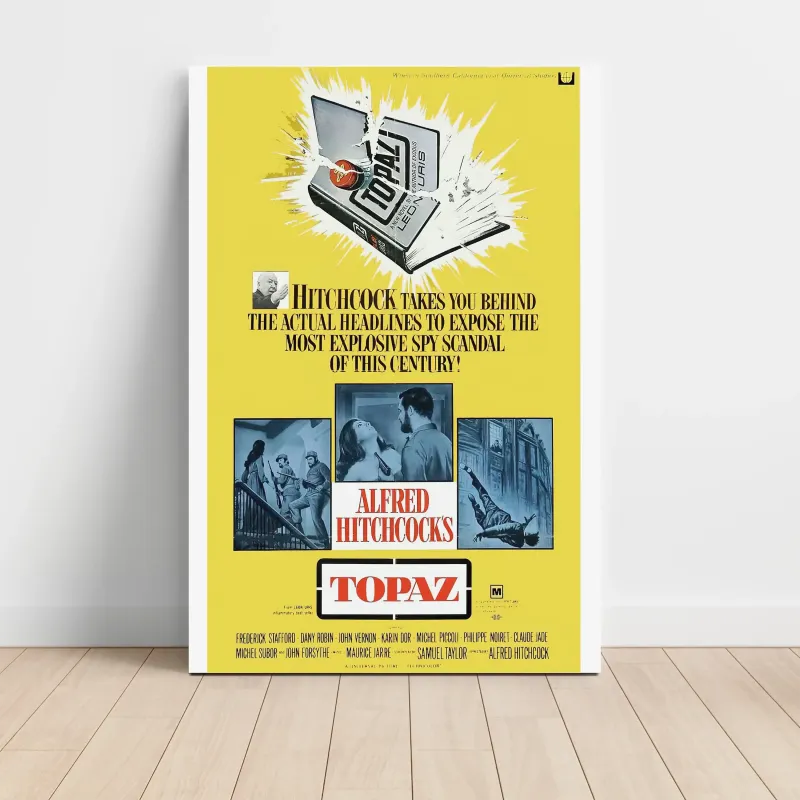 Topaz (1969) Fine Art Movie Poster