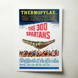 The 300 Spartans (1962) Fine Art Movie Poster