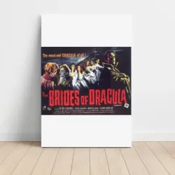 The Brides of Dracula (1960) Fine Art Movie Poster