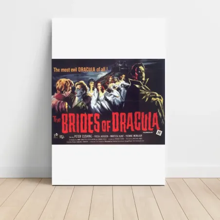 The Brides of Dracula (1960) Fine Art Movie Poster