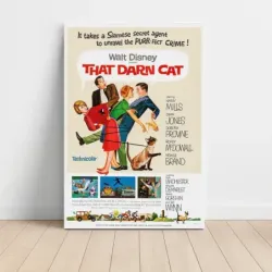 That Darn Cat! (1965) Fine Art Movie Poster