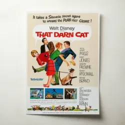 That Darn Cat! (1965) Fine Art Movie Poster