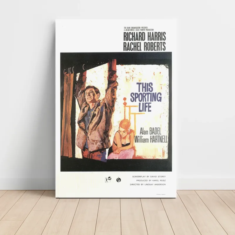 This Sporting Life (1963) Fine Art Movie Poster