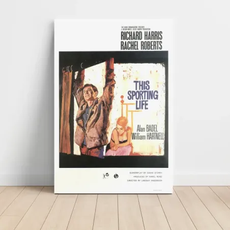 This Sporting Life (1963) Fine Art Movie Poster
