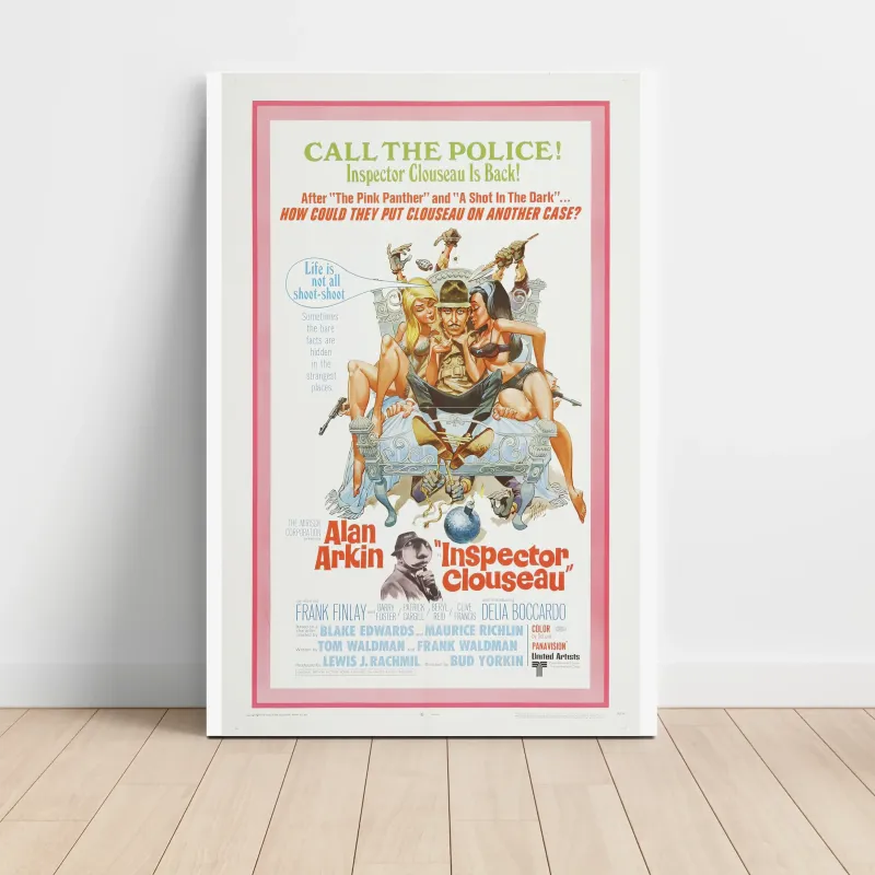 Inspector Clouseau (1968) Fine Art Movie Poster
