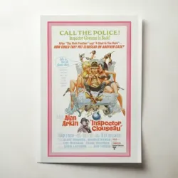 Inspector Clouseau (1968) Fine Art Movie Poster