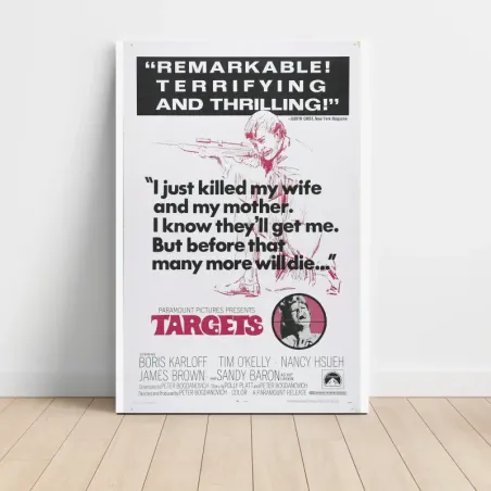 Targets (1968) Fine Art Movie Poster