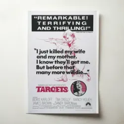 Targets (1968) Fine Art Movie Poster