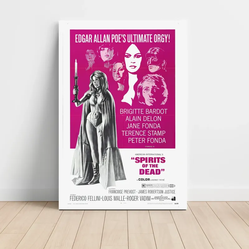 Spirits of the Dead (1968) Fine Art Movie Poster