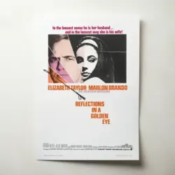 Reflections in a Golden Eye (1967) Fine Art Movie Poster