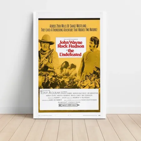 The Undefeated (1969) Fine Art Movie Poster