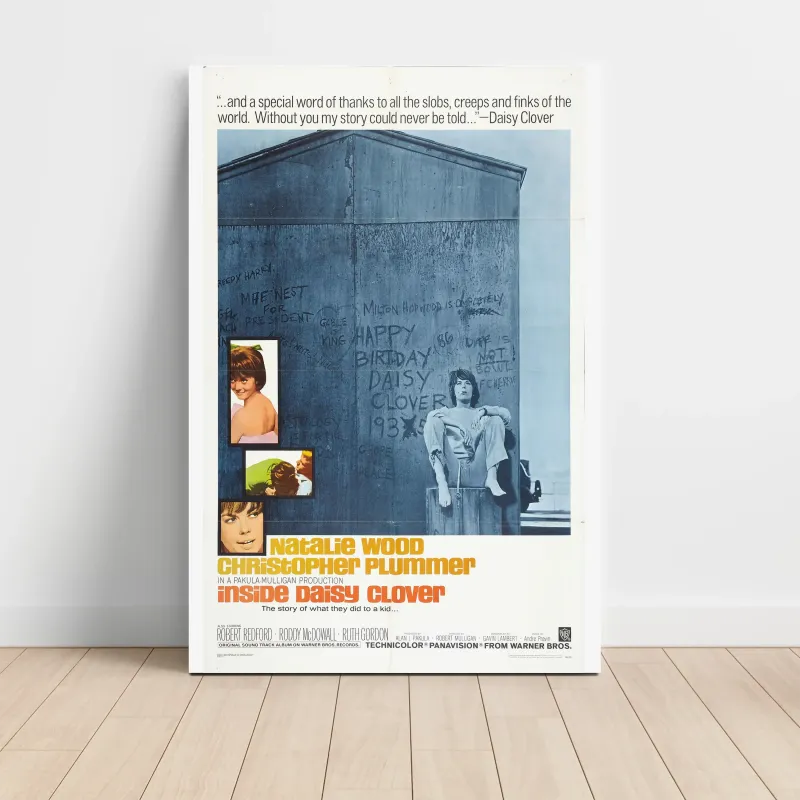 Inside Daisy Clover (1965) Fine Art Movie Poster