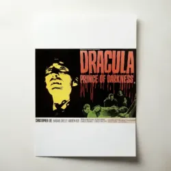 Dracula: Prince of Darkness (1966) Fine Art Movie Poster