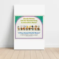A Boy Named Charlie Brown (1969) Fine Art Movie Poster