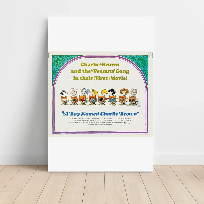 A Boy Named Charlie Brown (1969) Fine Art Movie Poster