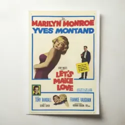 Let's Make Love (1960) Fine Art Movie Poster