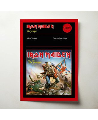 Iron Maiden - The Trooper Fine Art Album Poster