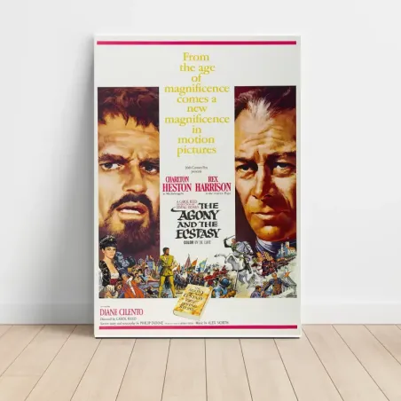 The Agony and the Ecstasy (1965) Fine Art Movie Poster
