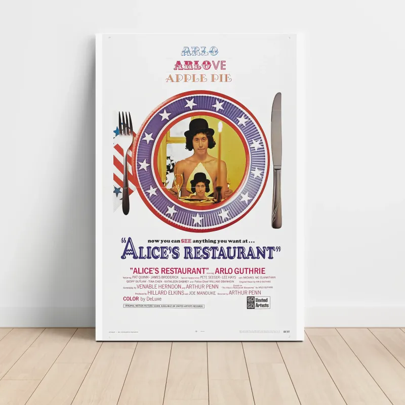 Alice's Restaurant (1969) Fine Art Movie Poster