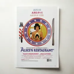 Alice's Restaurant (1969) Fine Art Movie Poster