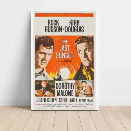 The Last Sunset (1961) Fine Art Movie Poster