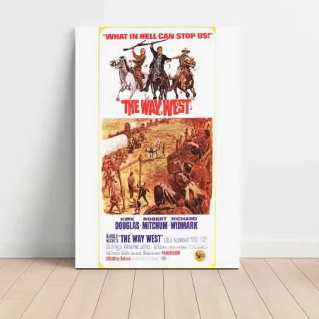 The Way West (1967) Fine Art Movie Poster