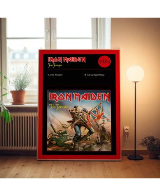 Iron Maiden - The Trooper Fine Art Album Poster