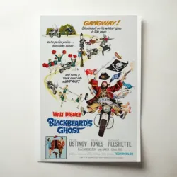 Blackbeard's Ghost (1968) Fine Art Movie Poster