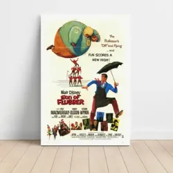Son of Flubber (1963) Fine Art Movie Poster
